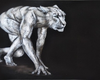 Alice Locoge - Tableaux : Animaux osmose 120x60